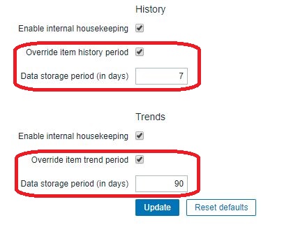 override houskeeping